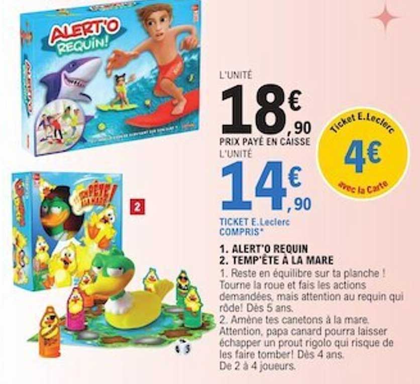 alert'o requin, temp'ète à la mare