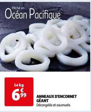 anneaux d'encornet géant