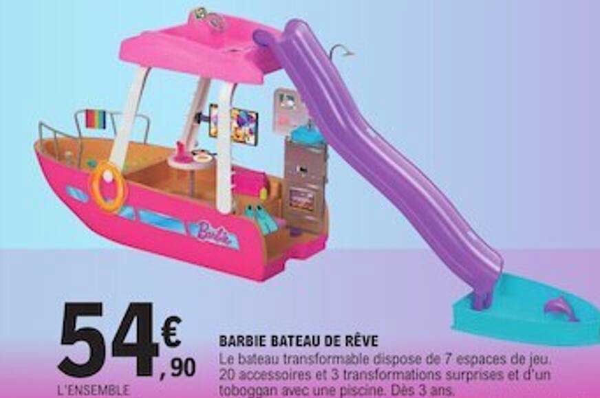 barbie bateau de rêve