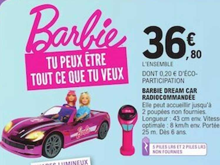 Barbie Dream Car Radiocommandée