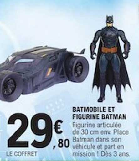 batmobile et figurine batman
