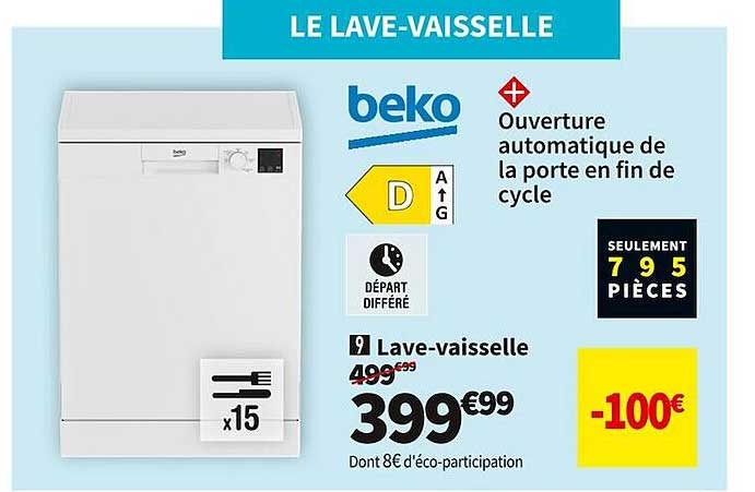 beko lave-vaisselle