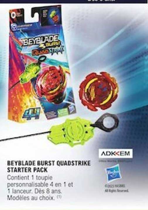 beyblade burst quadstrike starter pack