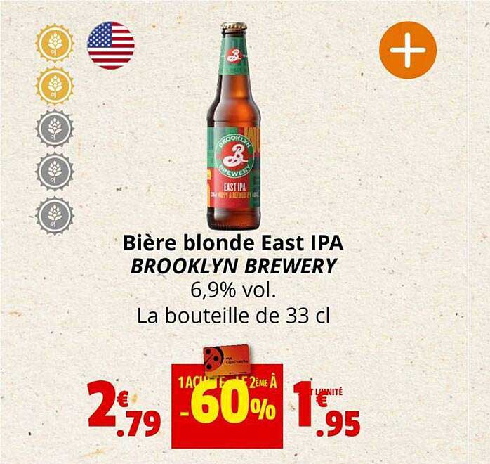 bière blonde east ipa brooklyn brewery