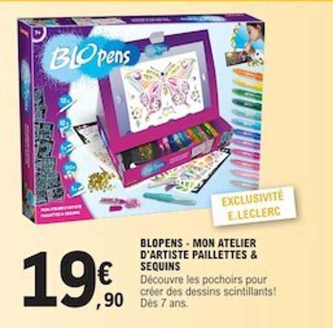 blopens - mon atelier d'artiste paillettes & sequins