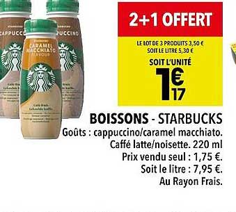 Boissons - Starbucks