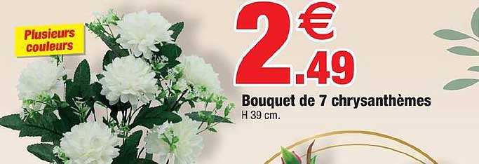 Bouquet De 7 Chrysanthèmes