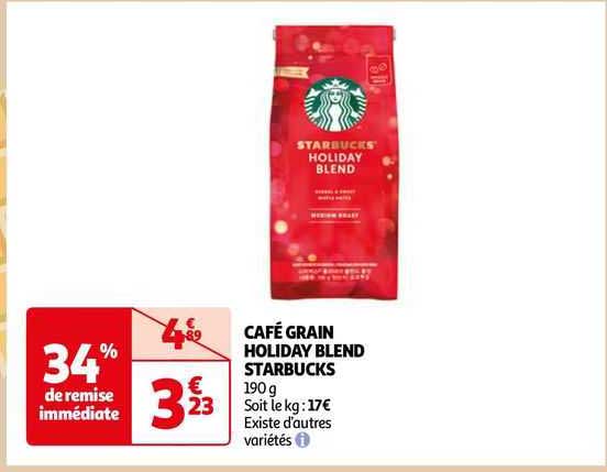 Café Grain Holiday Blend Starbucks