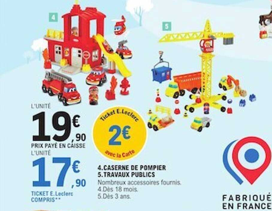 caserne de pompier, travaux publics