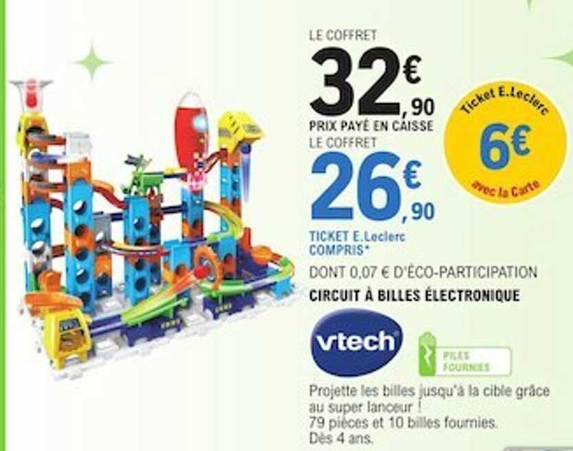 Circuit à Billes électronique Vtech