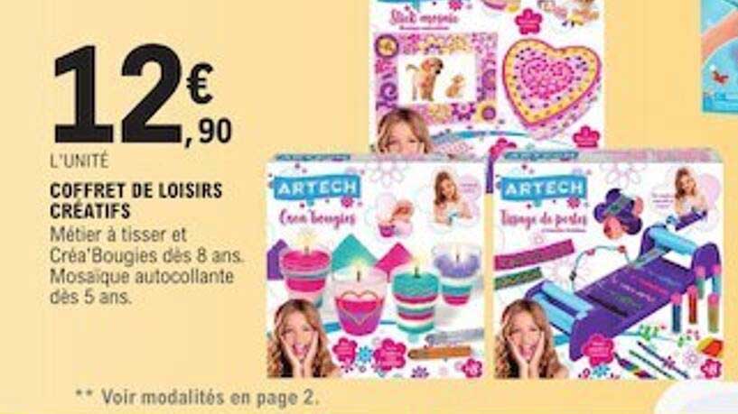 Coffret De Loisirs Créatifs