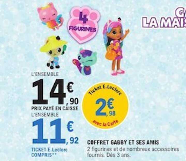 coffret gabby et ses amis