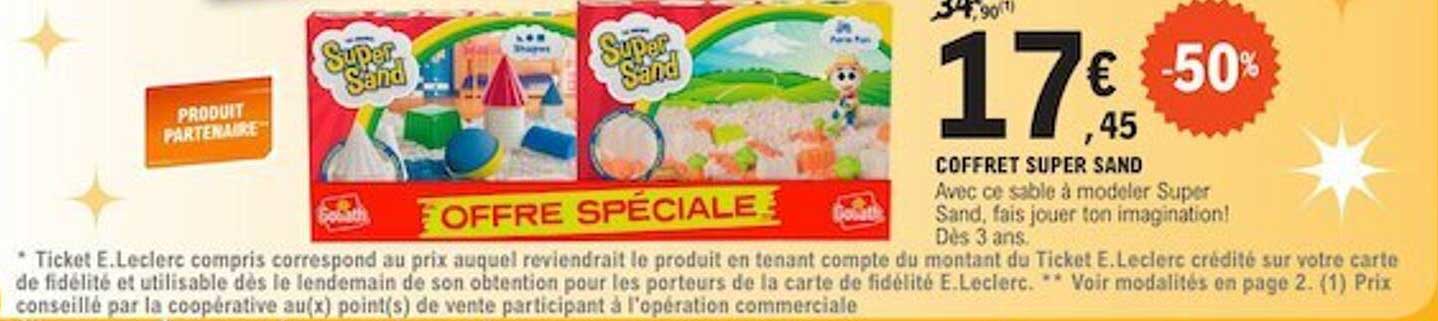 Coffret Super Sand