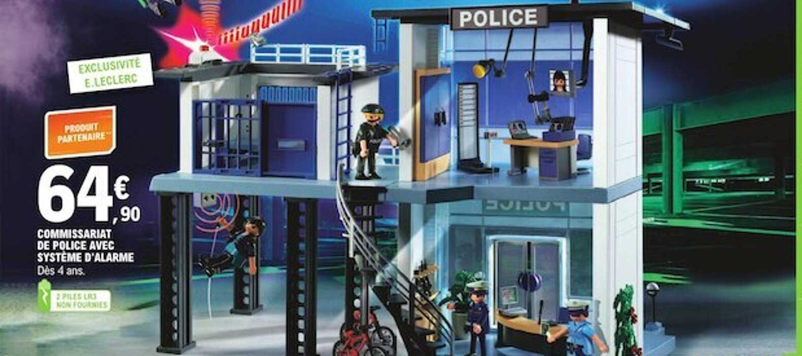 commissariat de police avec système d'alarme