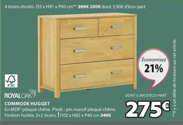 commode de hugget royal oak