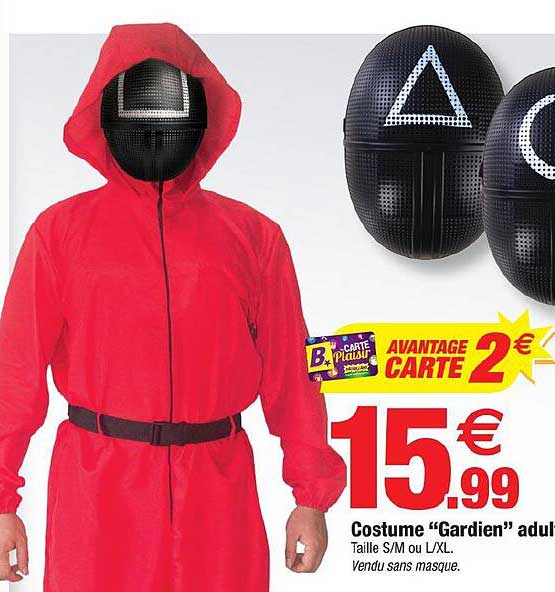 Costume "gardien" Adulte