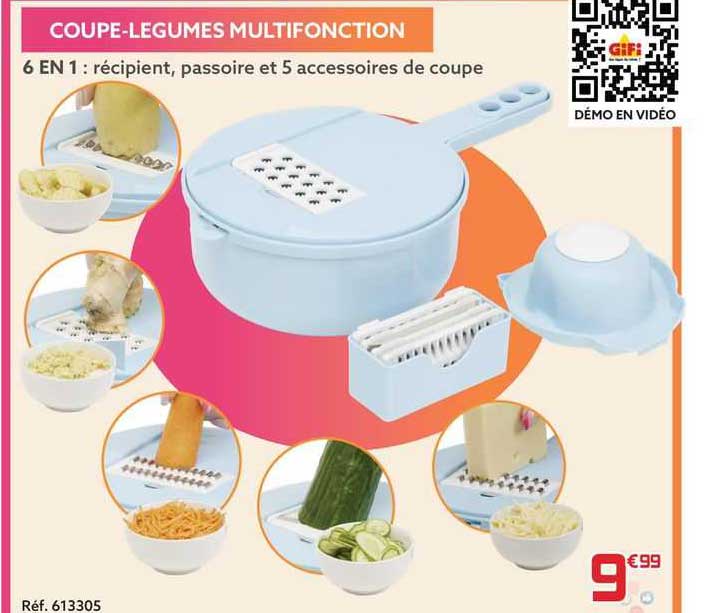 coupe-légumes multifonction