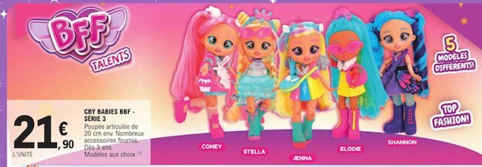 cry babies bbf - série 3