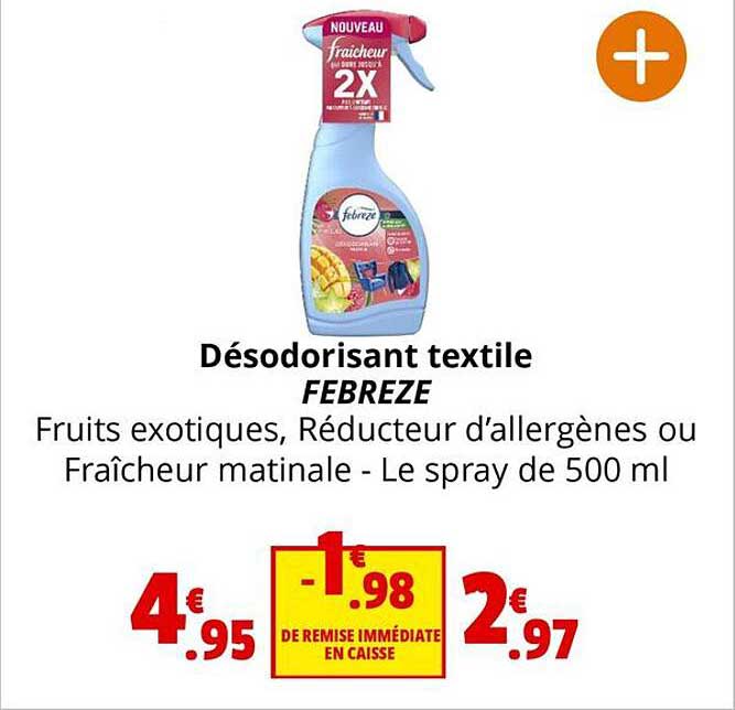 Désodorisant Textile Febreze