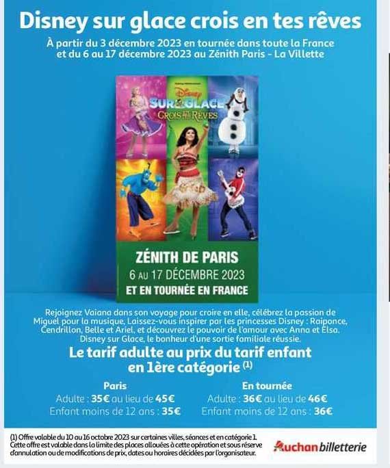 disney sur glace crois en tes rêves