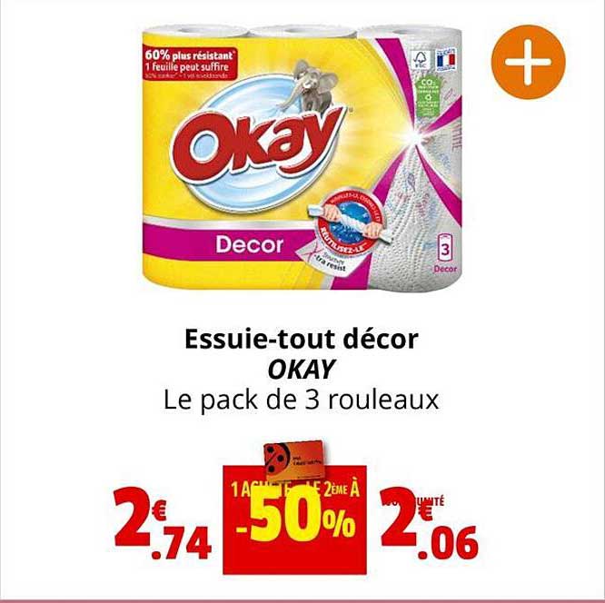 essuie-tout décor okay