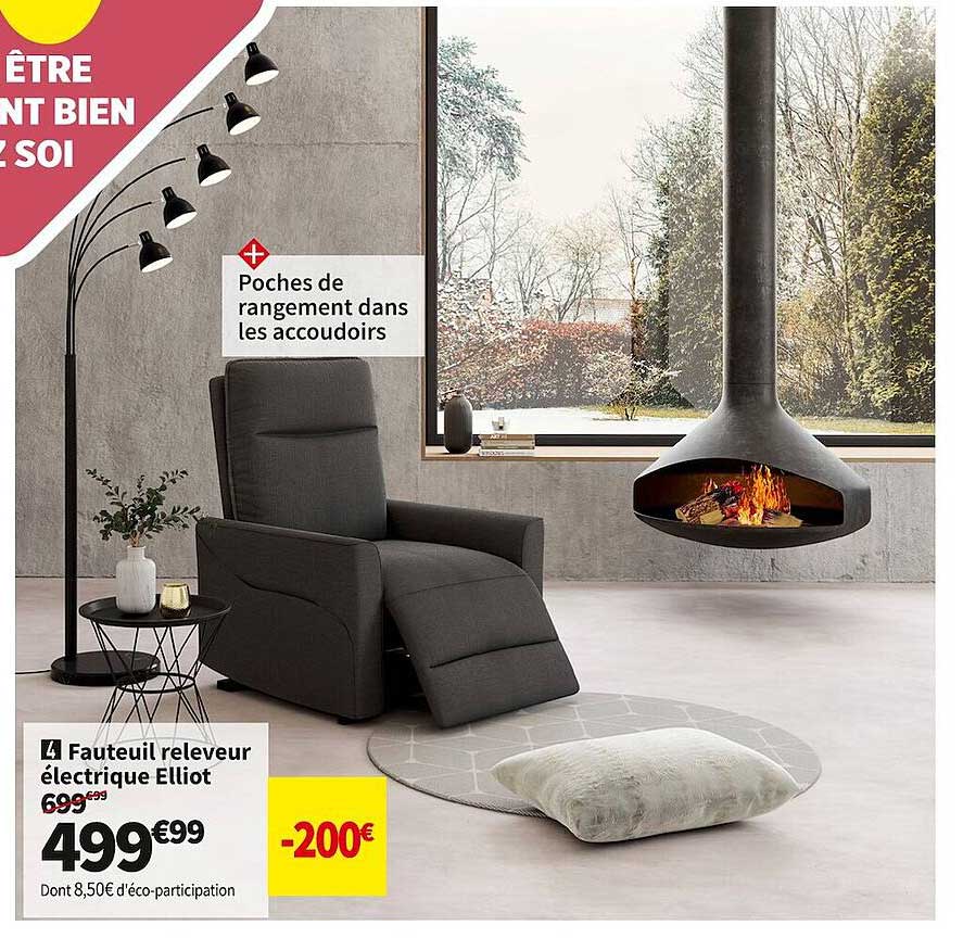 fauteuil releveur électrique elliot