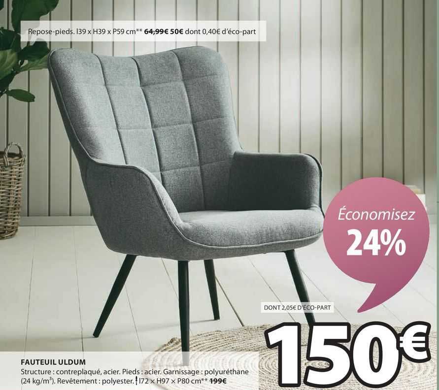 Fauteuil Uldum