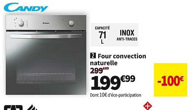 four convection naturelle candy