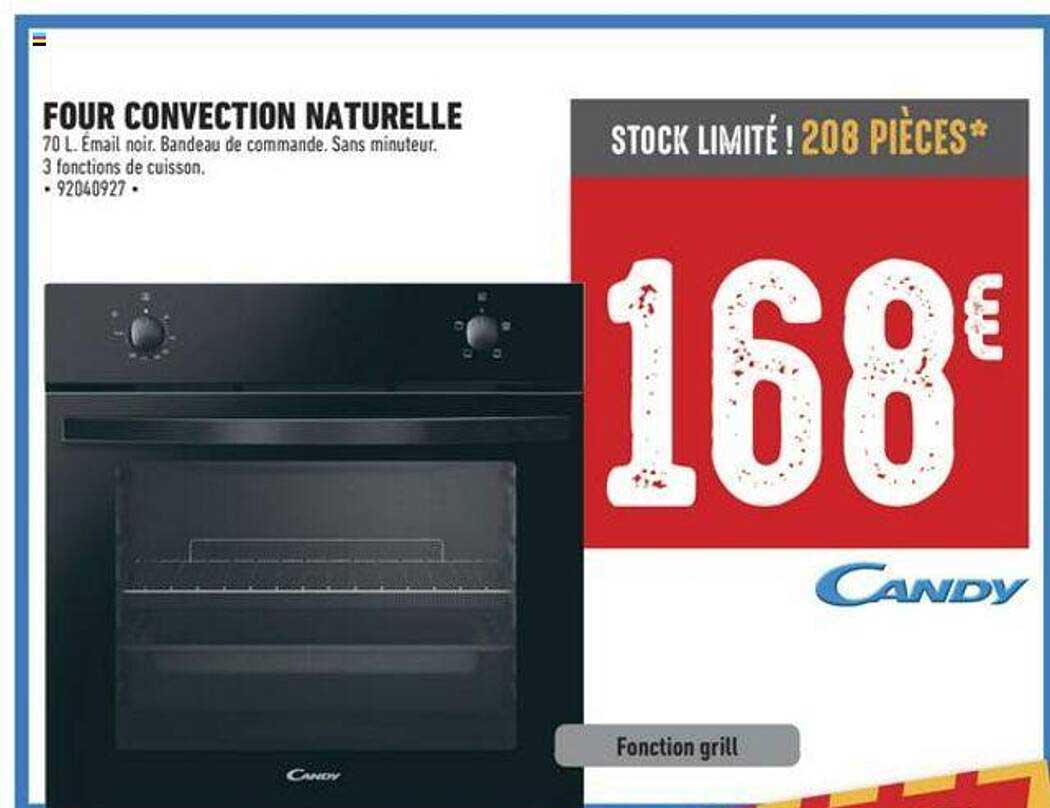 four convection naturelle candy