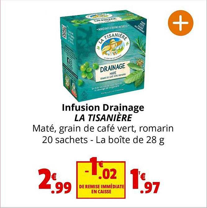 Infusion Drainage La Tisanière