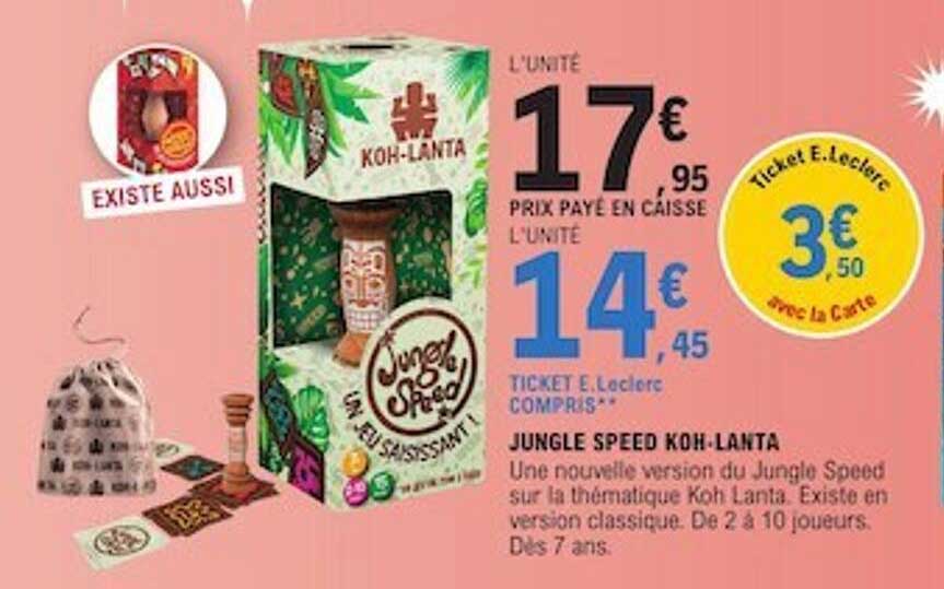 jungle speed koh-lanta