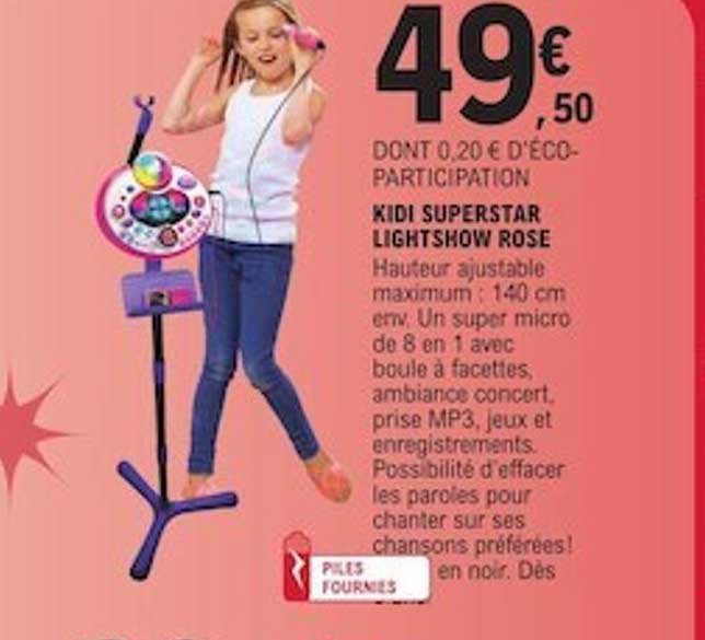 kidi superstar lightshow rose