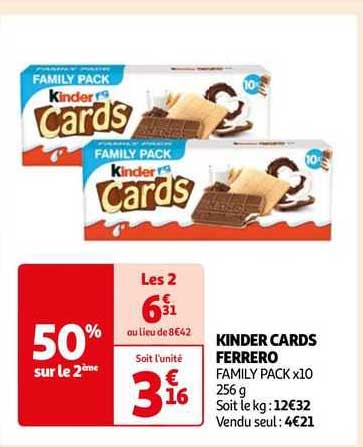 Kinder Cards Ferrero