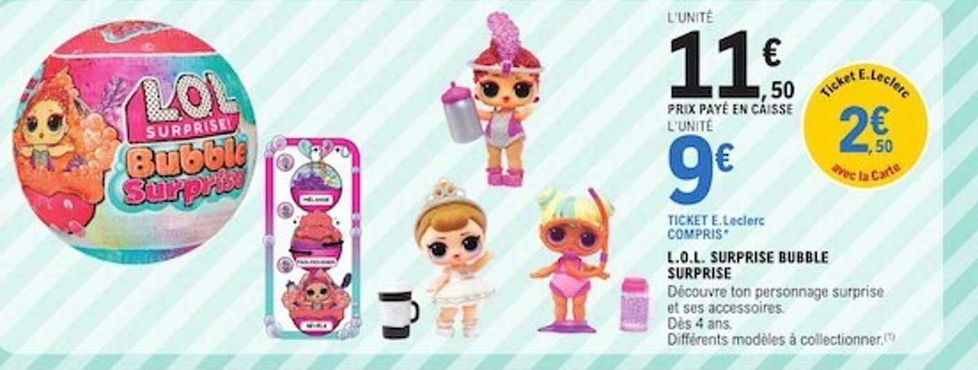 l.o.l. surprise bubble surprise