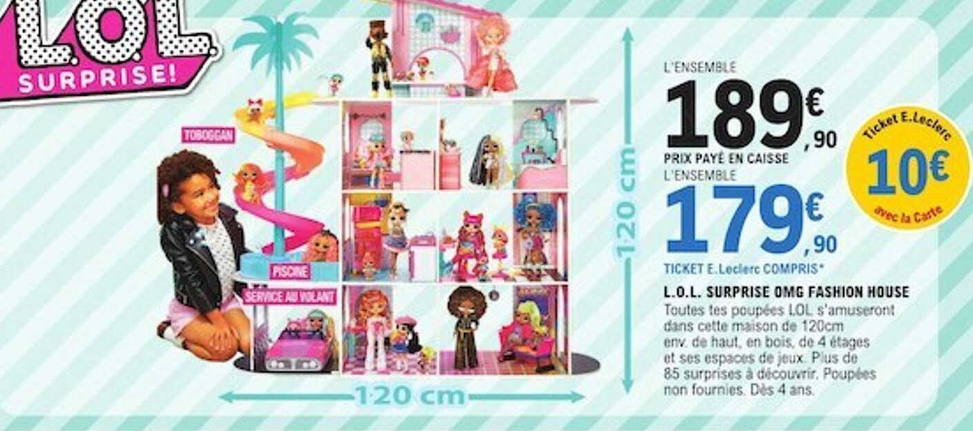 l.o.l. surprise omg fashion house