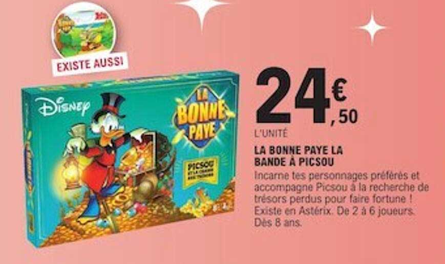 la bonne paye la bande à picsou