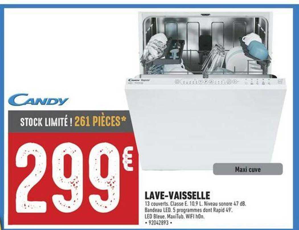 lave-vaisselle candy