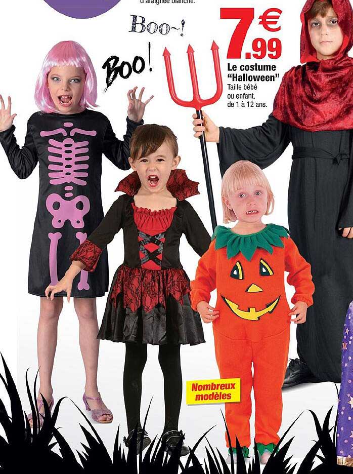 le costume "halloween"