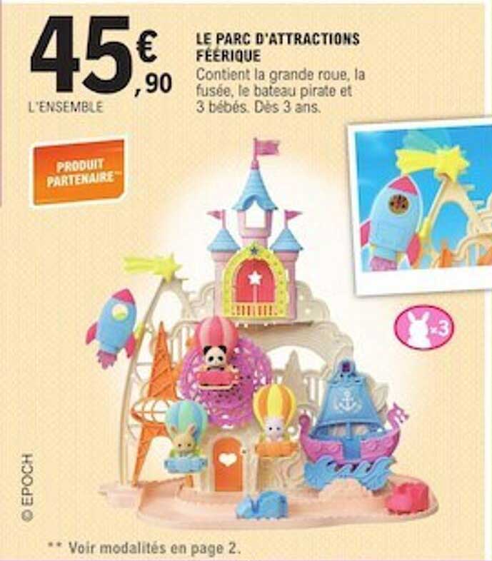 le parc d'attractions féérique