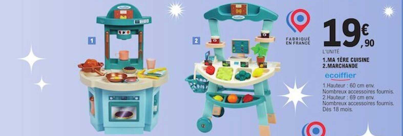 ma 1ère cuisine, marchande écoiffier
