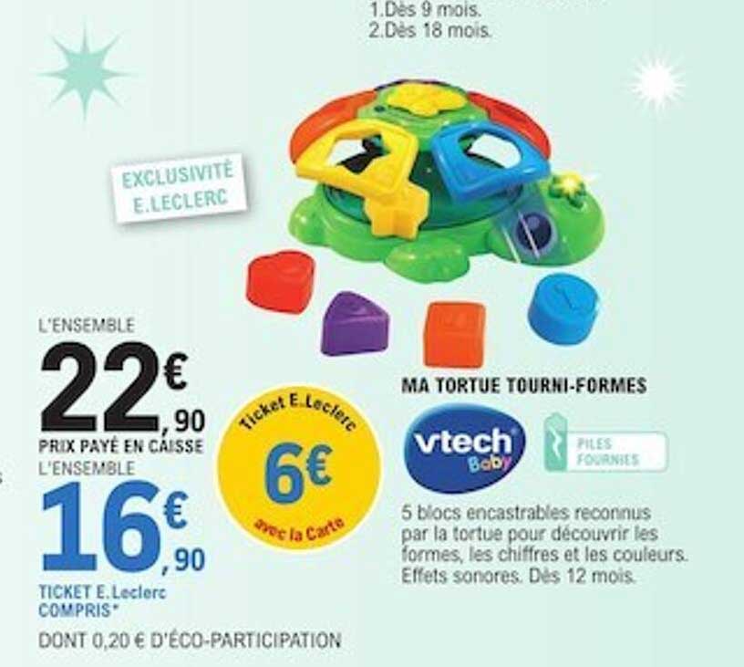 Ma Tortue Tourni-formes Vtech
