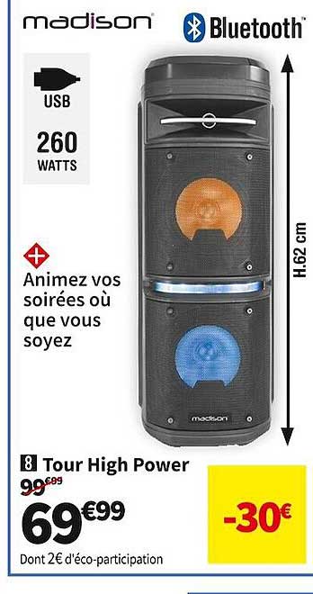 madison tour high power