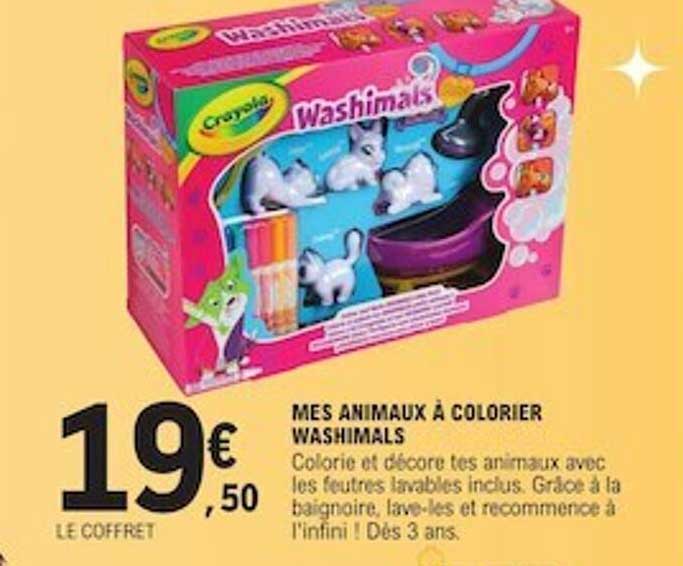 mes animaux à colorier washimals