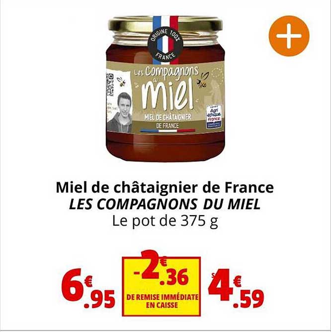 miel de châtaignier de france les compagnons du miel