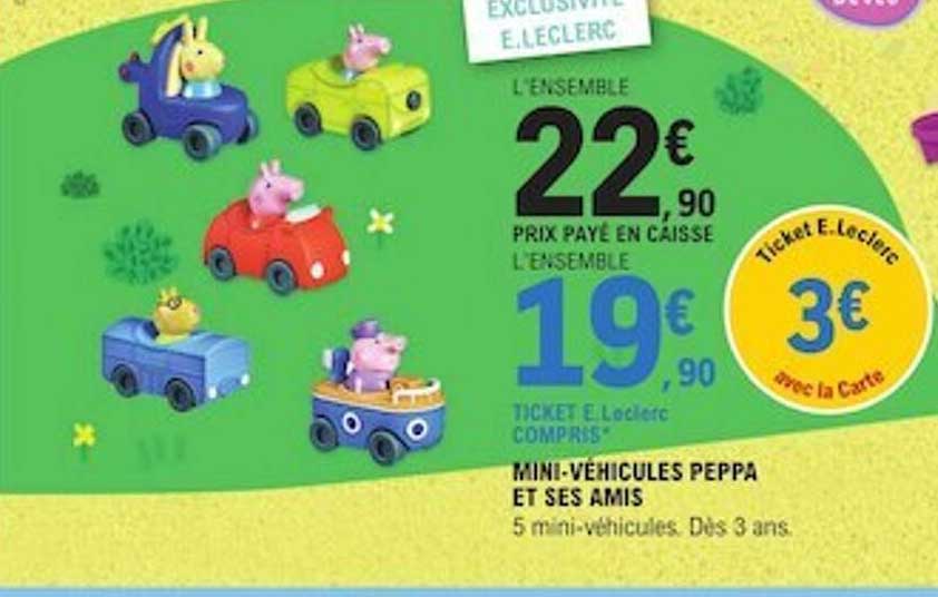 Mini-véhicules Peppa Et Ses Amis
