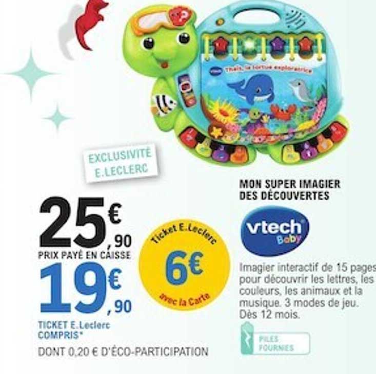 mon super imagier des découvertes vtech