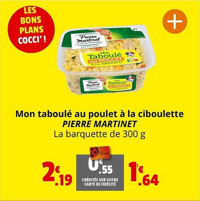 Mon Taboulé Au Poulet à La Ciboulette Pierre Martinet