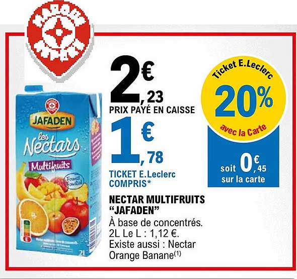 Nectar Multifruits "jafaden"