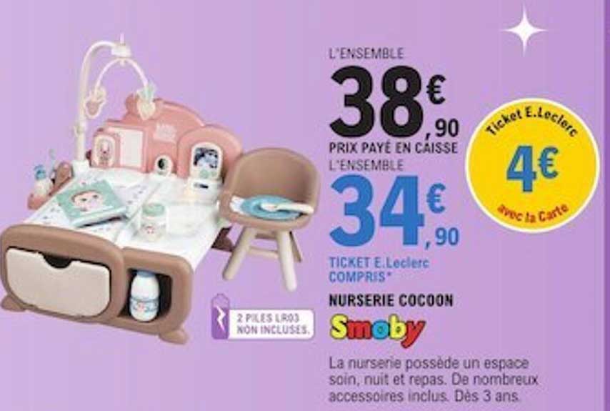 nurserie cocoon smoby