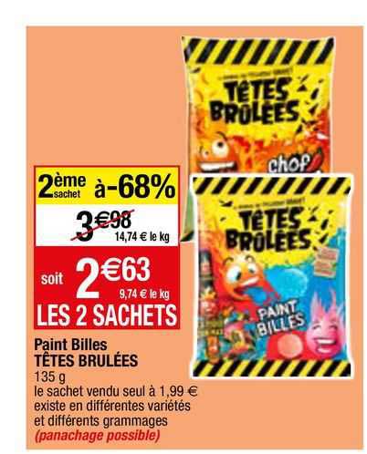 paint billes têtes brûlées